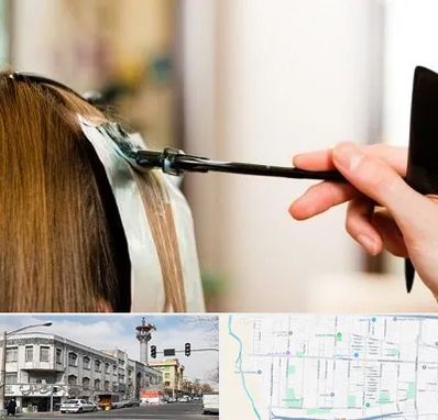 سالن رنگ مو در 17شهریور