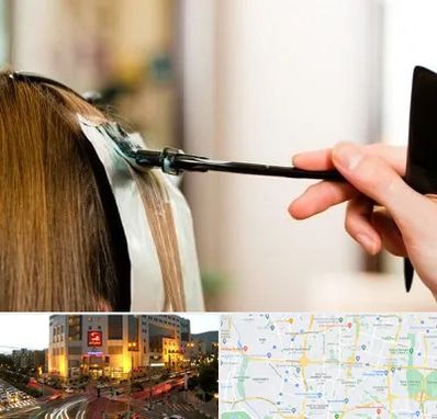 سالن رنگ مو در جنت آباد تهران