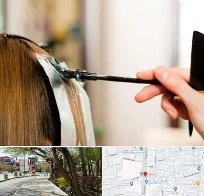 سالن رنگ مو در خیابان توحید اصفهان