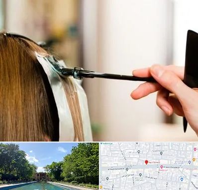 سالن رنگ مو در هشت بهشت اصفهان