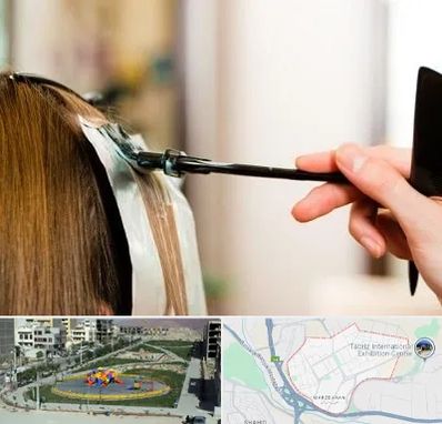 سالن رنگ مو در مرزداران تبریز