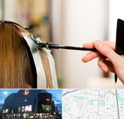 سالن رنگ مو در بلوار اباذر