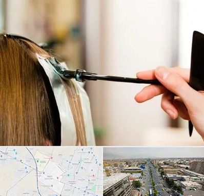 سالن رنگ مو در حصارک کرج