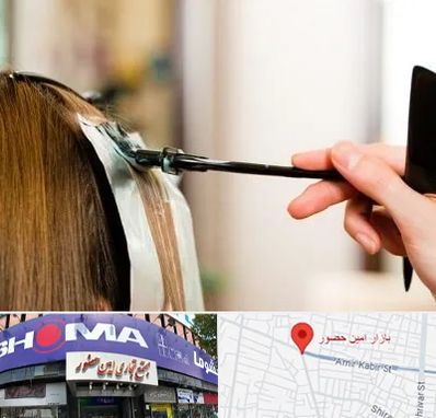 سالن رنگ مو در امین حضور