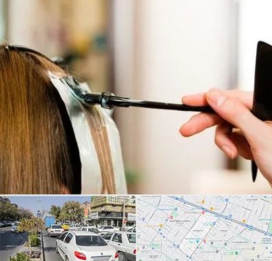 سالن رنگ مو در مفتح مشهد