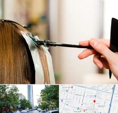 سالن رنگ مو در امامت مشهد