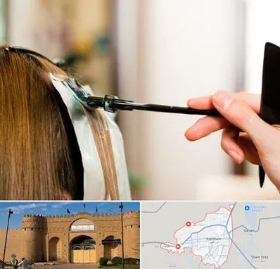 سالن رنگ مو در ایرانشهر