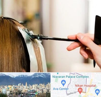 سالن رنگ مو در آجودانیه