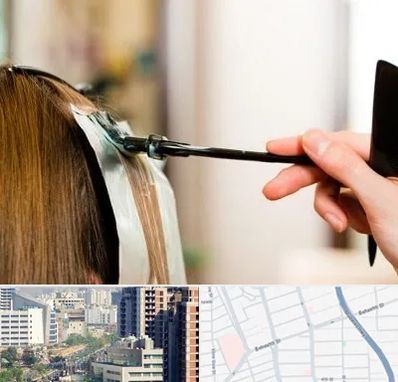 سالن رنگ مو در خیابان بهشتی