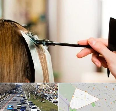 سالن رنگ مو در احمدآباد مشهد