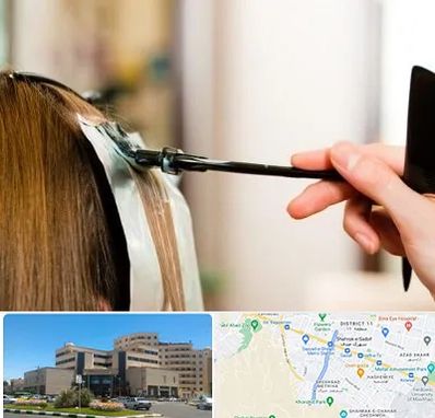 سالن رنگ مو در صیاد شیرازی مشهد