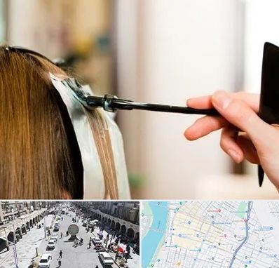 سالن رنگ مو در نادری اهواز