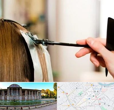 سالن رنگ مو در عفیف آباد شیراز