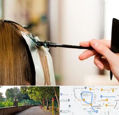 سالن رنگ مو در بلوار گیلان رشت