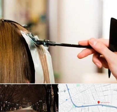 سالن رنگ مو در ابوریحان تبریز