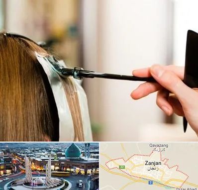 سالن رنگ مو در زنجان