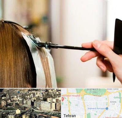 سالن رنگ مو در مرزداران