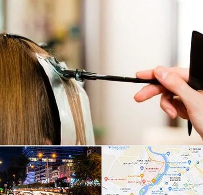 سالن رنگ مو در کیانپارس اهواز