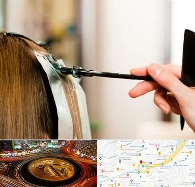 سالن رنگ مو در میدان ولیعصر