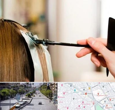 سالن رنگ مو در خیابان زند شیراز