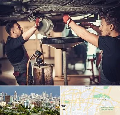 اتوسرویس در شرق تهران 