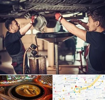 اتوسرویس در میدان ولیعصر