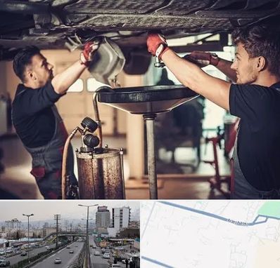 اتوسرویس در بلوار ارتش