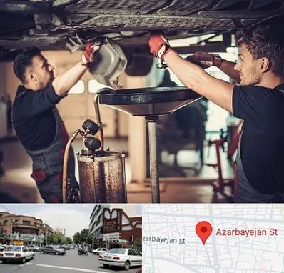 اتوسرویس در خیابان آذربایجان