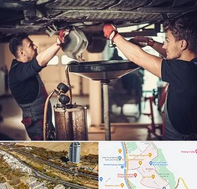 اتوسرویس در خیابان نیایش شیراز