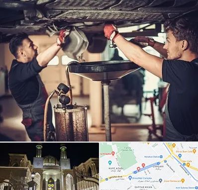 اتوسرویس در زرگری شیراز