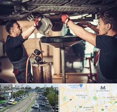 اتوسرویس در جنوب تهران 