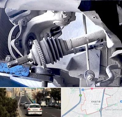 تعمیر جلوبندی در خطیب تبریز