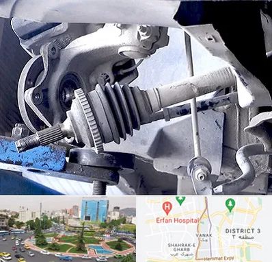 تعمیر جلوبندی در ونک 