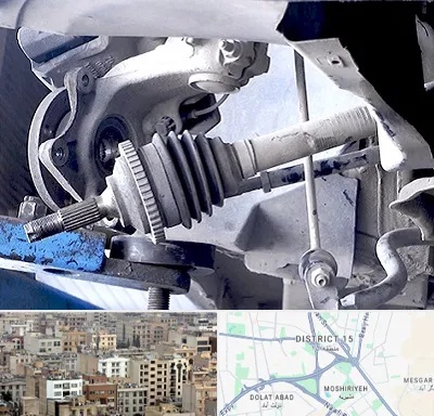 تعمیر جلوبندی در جنوب شرق تهران