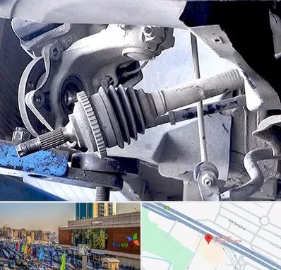 تعمیر جلوبندی در لاله پارک تبریز