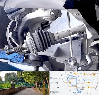 تعمیر جلوبندی در فلکه گاز رشت