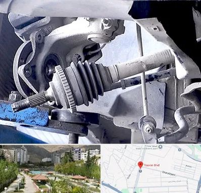 تعمیر جلوبندی در بلوار تعاون