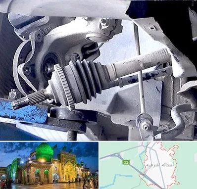 تعمیر جلوبندی در آستانه اشرفیه