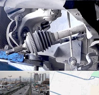 تعمیر جلوبندی در بلوار ارتش