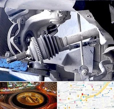 تعمیر جلوبندی در میدان ولیعصر