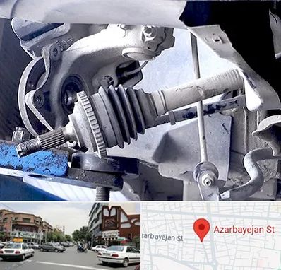 تعمیر جلوبندی در خیابان آذربایجان