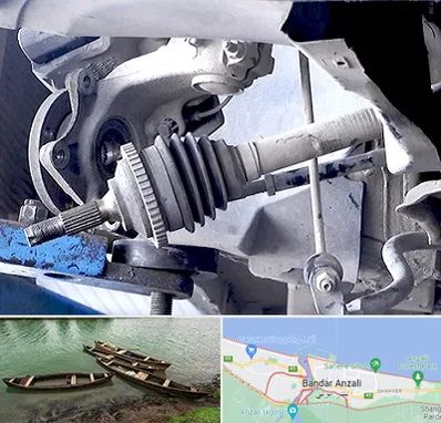 تعمیر جلوبندی در بندر انزلی