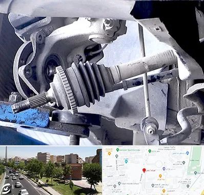 تعمیر جلوبندی در شهرک آزمایش