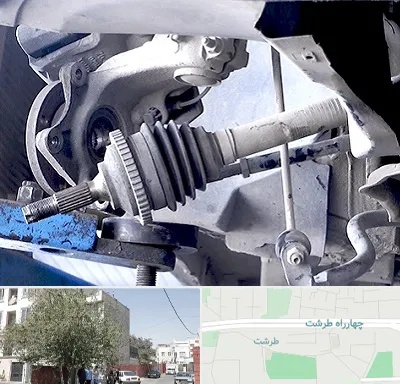 تعمیر جلوبندی در طرشت
