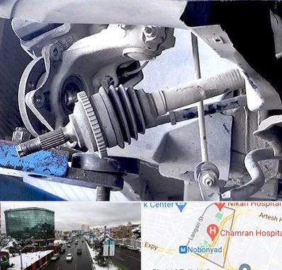 تعمیر جلوبندی در اقدسیه 