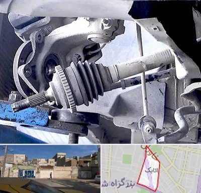 تعمیر جلوبندی در اتابک