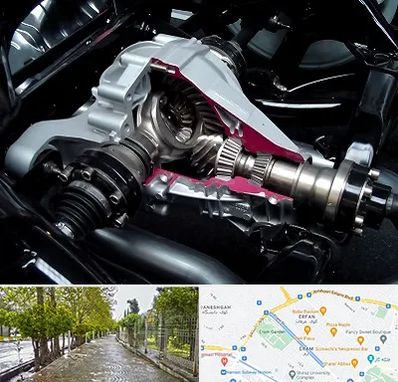 تعمیر دیفرانسیل در خیابان ارم شیراز