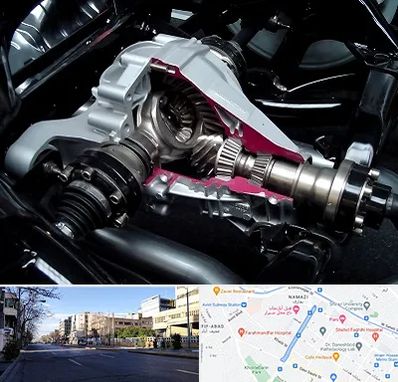 تعمیر دیفرانسیل در خیابان ملاصدرا شیراز