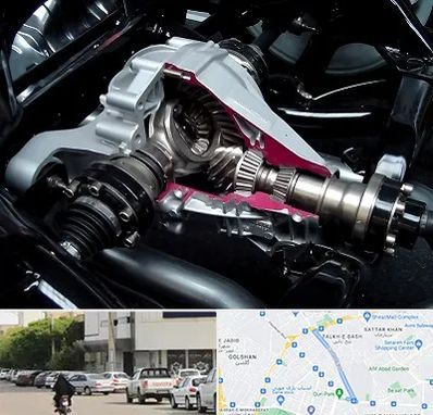 تعمیر دیفرانسیل در قدوسی شرقی شیراز