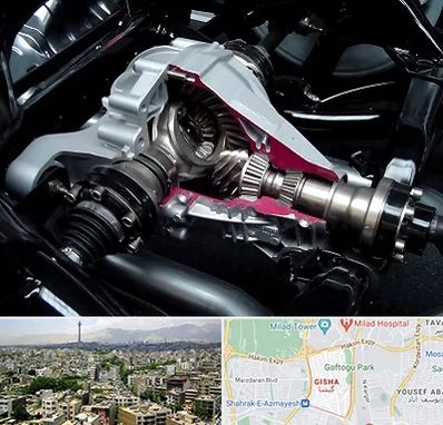 تعمیر دیفرانسیل در گیشا 